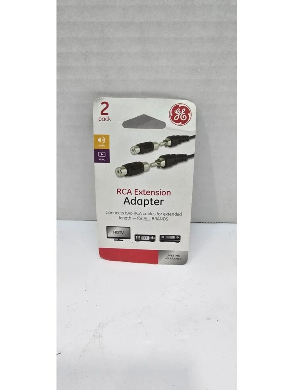 GE RCA Extension Adapter 2 Pack